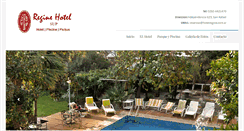 Desktop Screenshot of hotelregine.com.ar